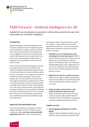 FAIR Forward – 人工智能惠及所有人